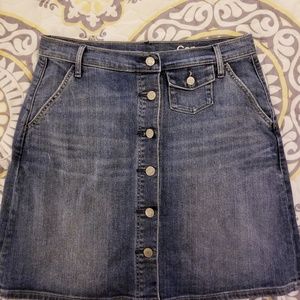 Gap Jean skirt